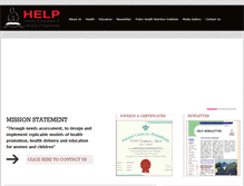 Tablet Screenshot of helpngo.org.pk